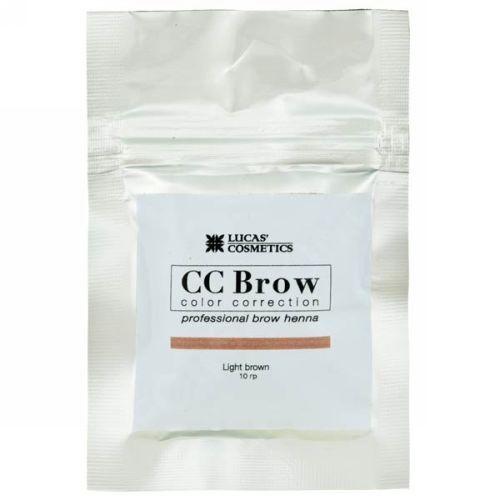 CC Brow Хна для бровей в саше (светло-коричневый) 10 г НОВИНКА (CC Brow, Для лица)