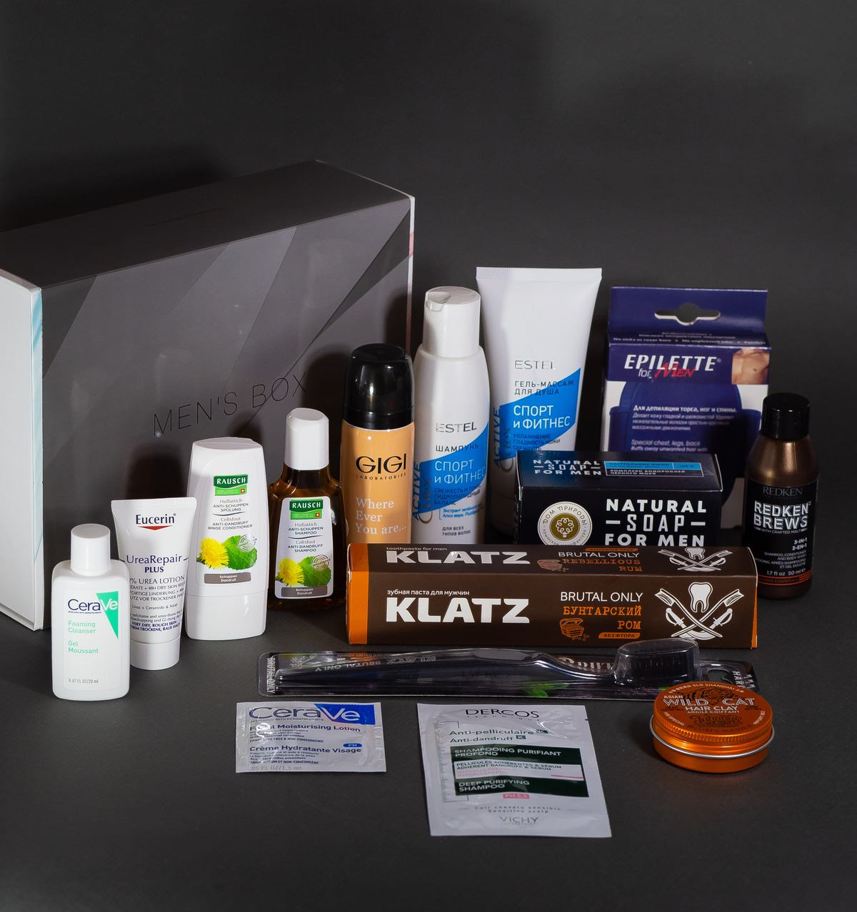 ФармаБьютиБокс Men's box_2022 (PharmaBeautyBox, Seasons) фото 1