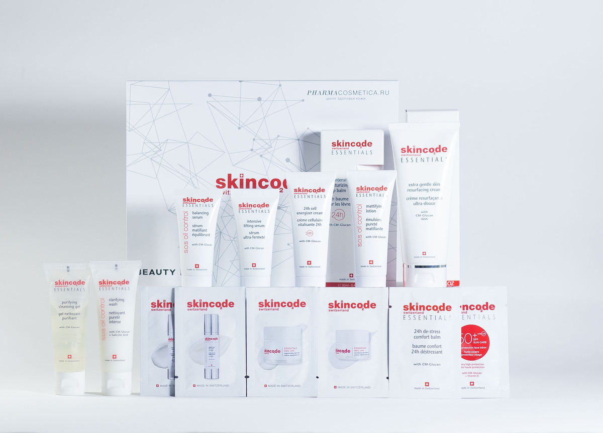 ФармаБьютиБокс Beautybox SKINCODE Essеntials 2022 (PharmaBeautyBox, Mono Brand) фото 2