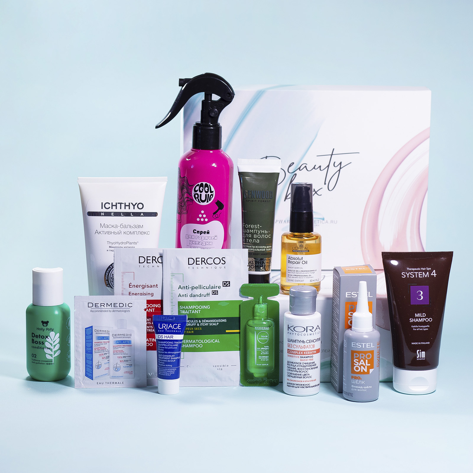 ФармаБьютиБокс Бьютибокс Expert для волос и кожи головы 2023 (PharmaBeautyBox, Expert) фото 0