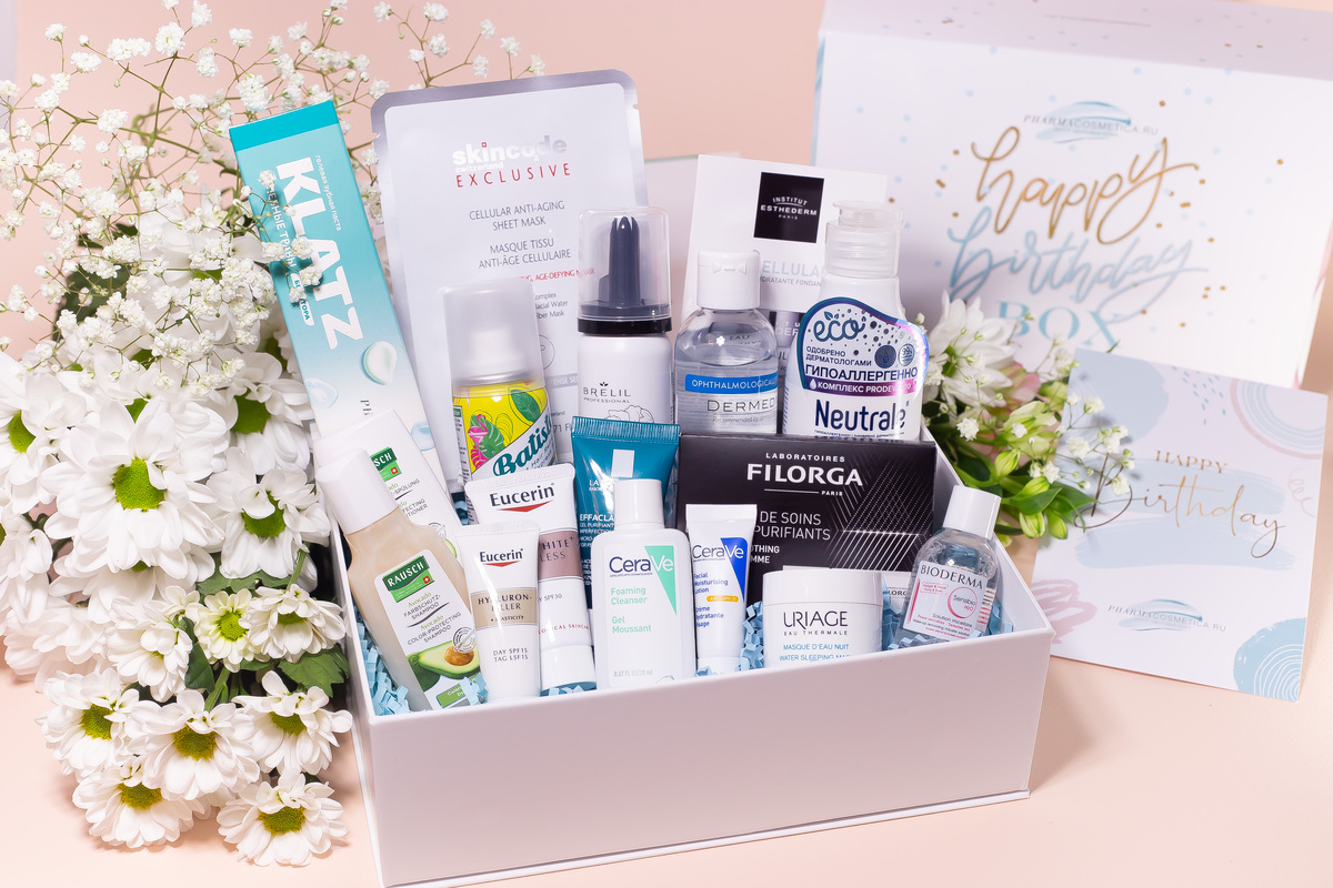 ФармаБьютиБокс Праздничная коробочка в честь Дня Рождения pharmacosmetica.ru (PharmaBeautyBox, Seasons) фото 1