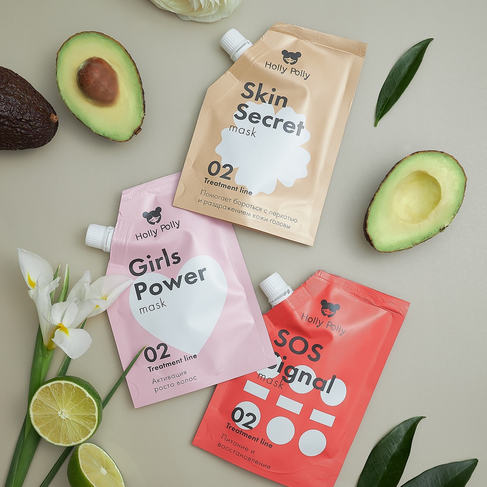 Холли Полли Успокаивающая маска для кожи головы Skin Secret, 100 мл (Holly Polly, Treatment Line) фото 11