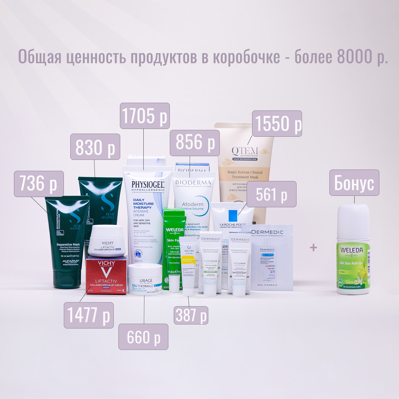 ФармаБьютиБокс Good morning, sleeping beauty! (PharmaBeautyBox, Seasons) фото 3