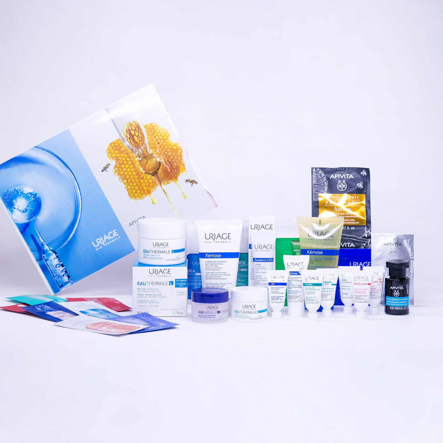ФармаБьютиБокс Uriage & Apivita box 2025 (PharmaBeautyBox, Monobrand) фото 4
