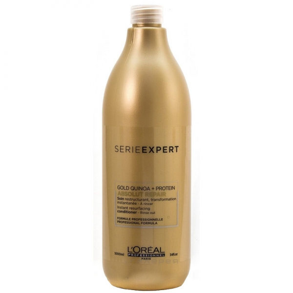 

Loreal Professionnel Абсолют Репер Смываемый уход Gold Quinoa + Protein, 1000 мл (Loreal Professionnel, Serie Expert), Serie Expert