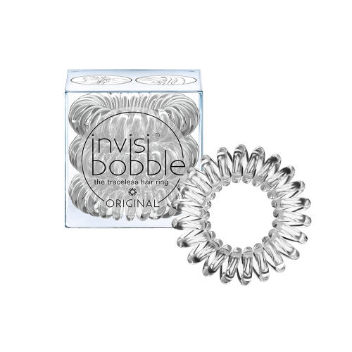 Invisibobble Резинка для волос Crystal Clear, Прозрачный 3 шт. (Invisibobble, Original) от Pharmacosmetica.ru