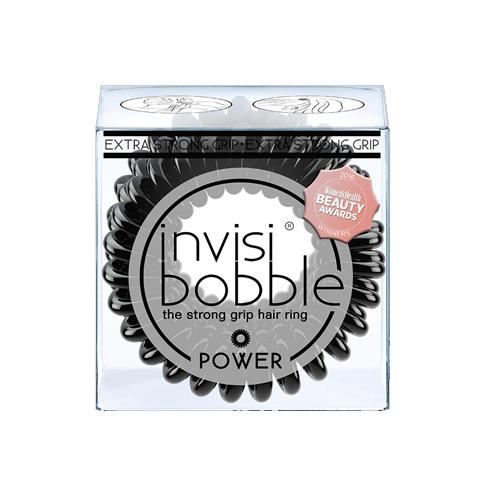 Invisibobble Резинка для волос Power True Black 3 шт. (Invisibobble, Power)