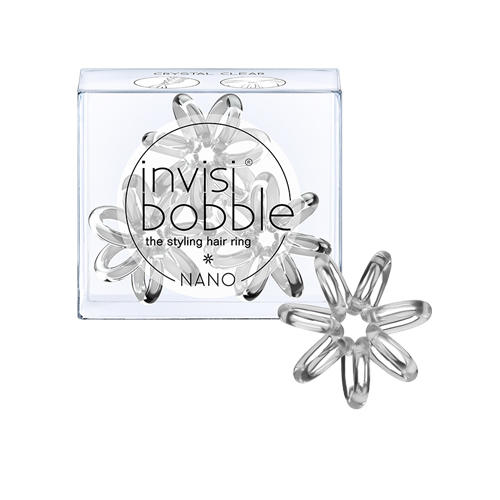 Инвизибабл Резинка для волос Nano Crystal Clear прозрачный (Invisibobble, Nano) фото 0