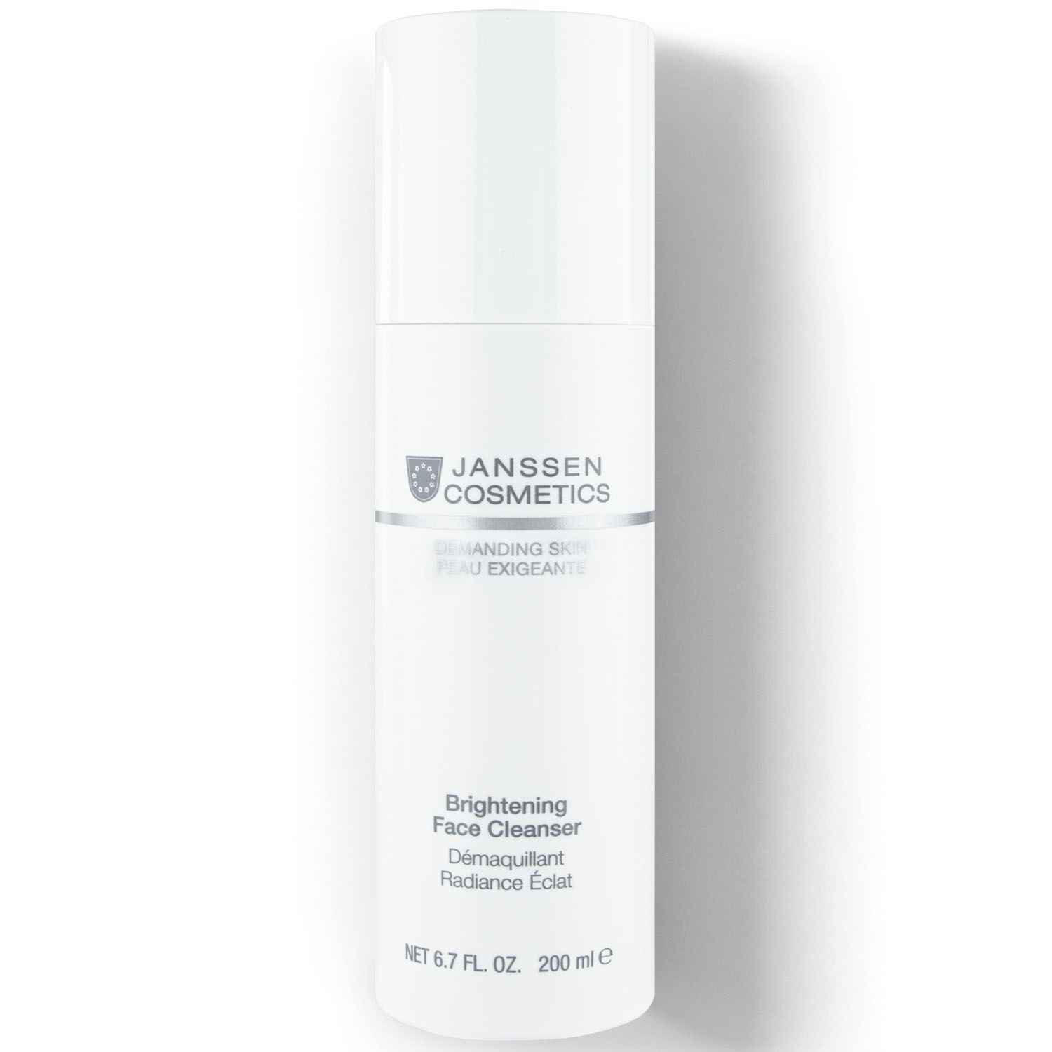 Janssen Cosmetics Очищающая эмульсия для сияния и свежести кожи Brightening Face Cleanser, 200 мл (Janssen Cosmetics, Demanding skin) janssen cosmetics освежающий тоник для сияния кожи brightening face freshener 200 мл janssen cosmetics demanding skin