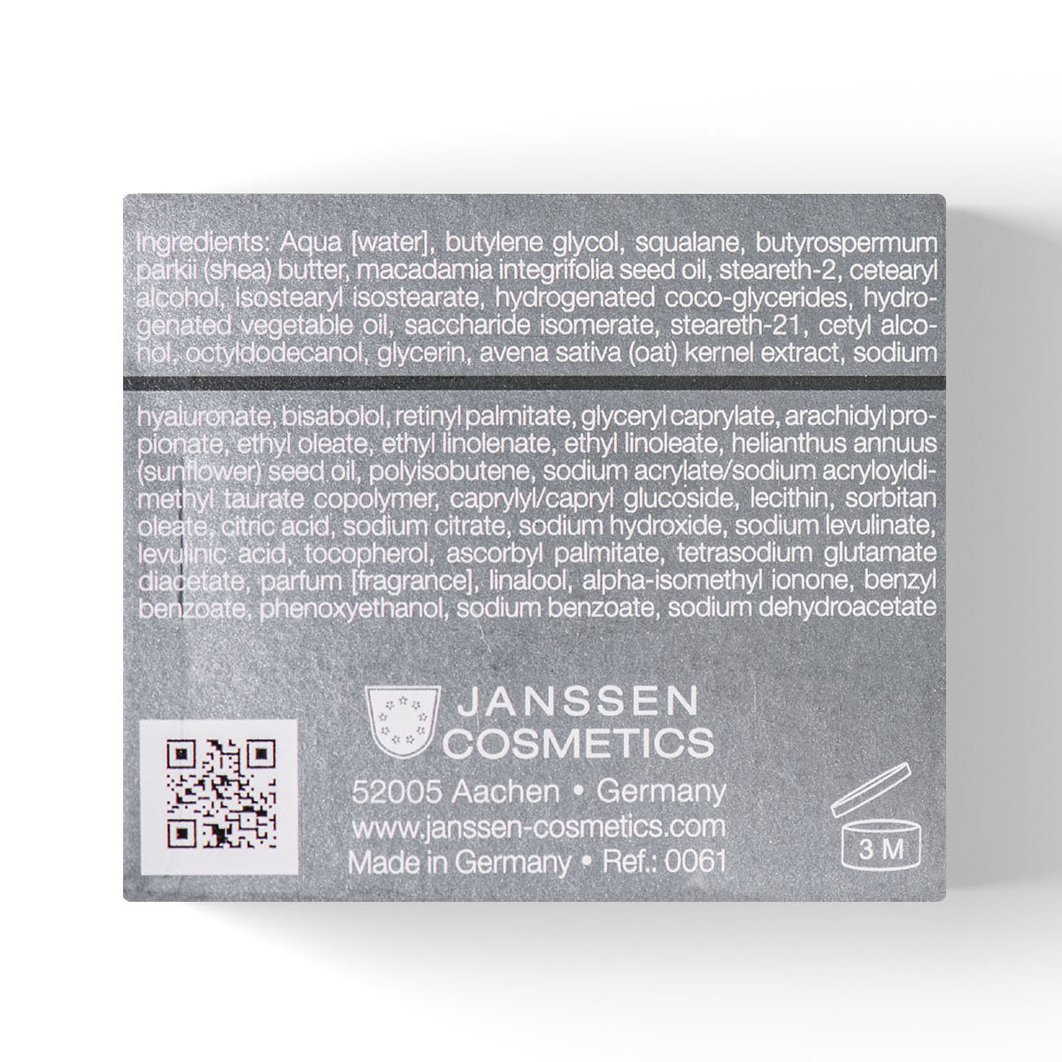Янсен Косметикс Питательный крем для кожи вокруг глаз Rich Eye Contour Cream, 15 мл (Janssen Cosmetics, Demanding skin) Янсен Косметикс Питательный крем для кожи вокруг глаз Rich Eye Contour Cream, 15 мл (Janssen Cosmetics, Demanding skin) фото 3