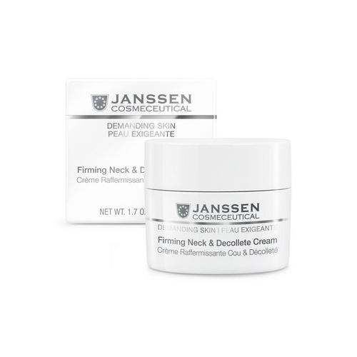 Янсен Косметикс Укрепляющий крем для шеи и декольте 50 мл (Janssen Cosmetics, Demanding skin) фото 0