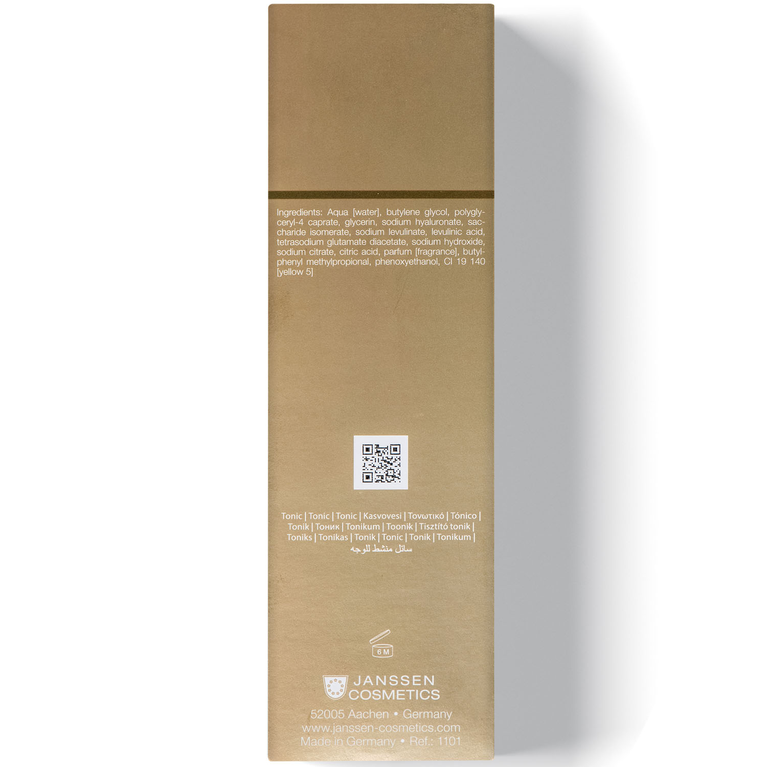 Янсен Косметикс Мицеллярный тоник с гиалуроновой кислотой Micellar Skin Tonic, 200 мл (Janssen Cosmetics, Mature Skin) фото 1