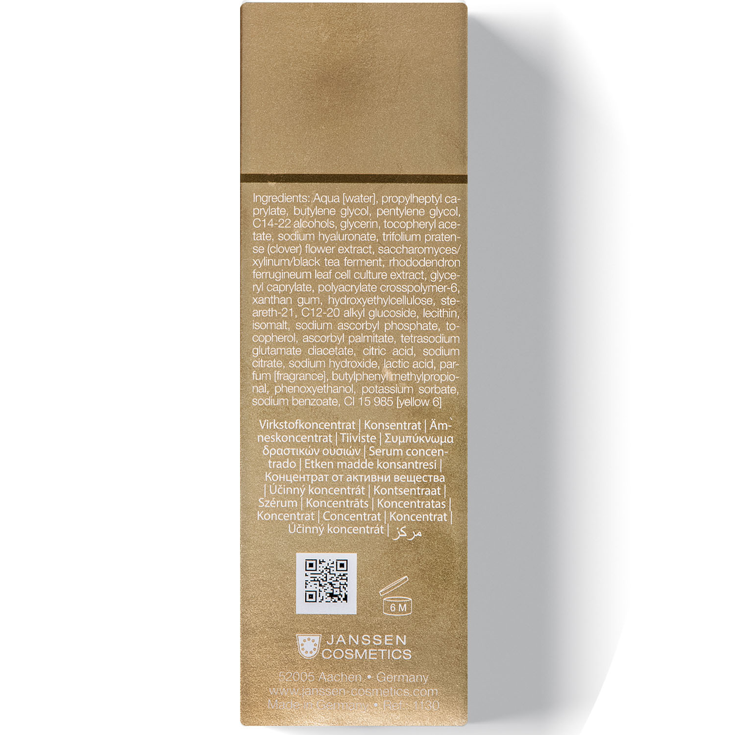 Янсен Косметикс Anti-age разглаживающая и укрепляющая сыворотка Age Perfecting Serum, 30 мл (Janssen Cosmetics, Mature Skin) фото 3