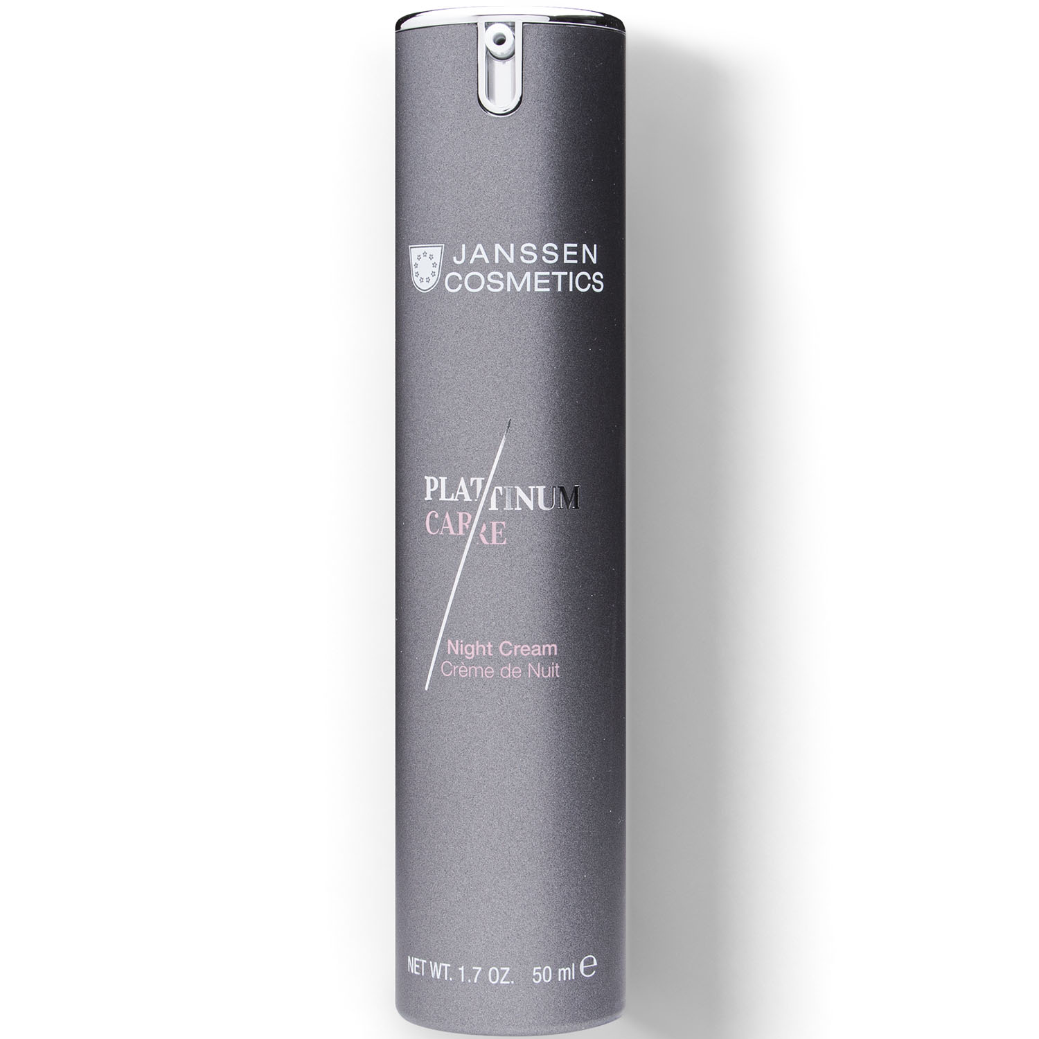 Янсен Косметикс Реструктурирующий ночной крем с коллоидной платиной Night Cream, 50 мл (Janssen Cosmetics, Platinum Care) фото 0