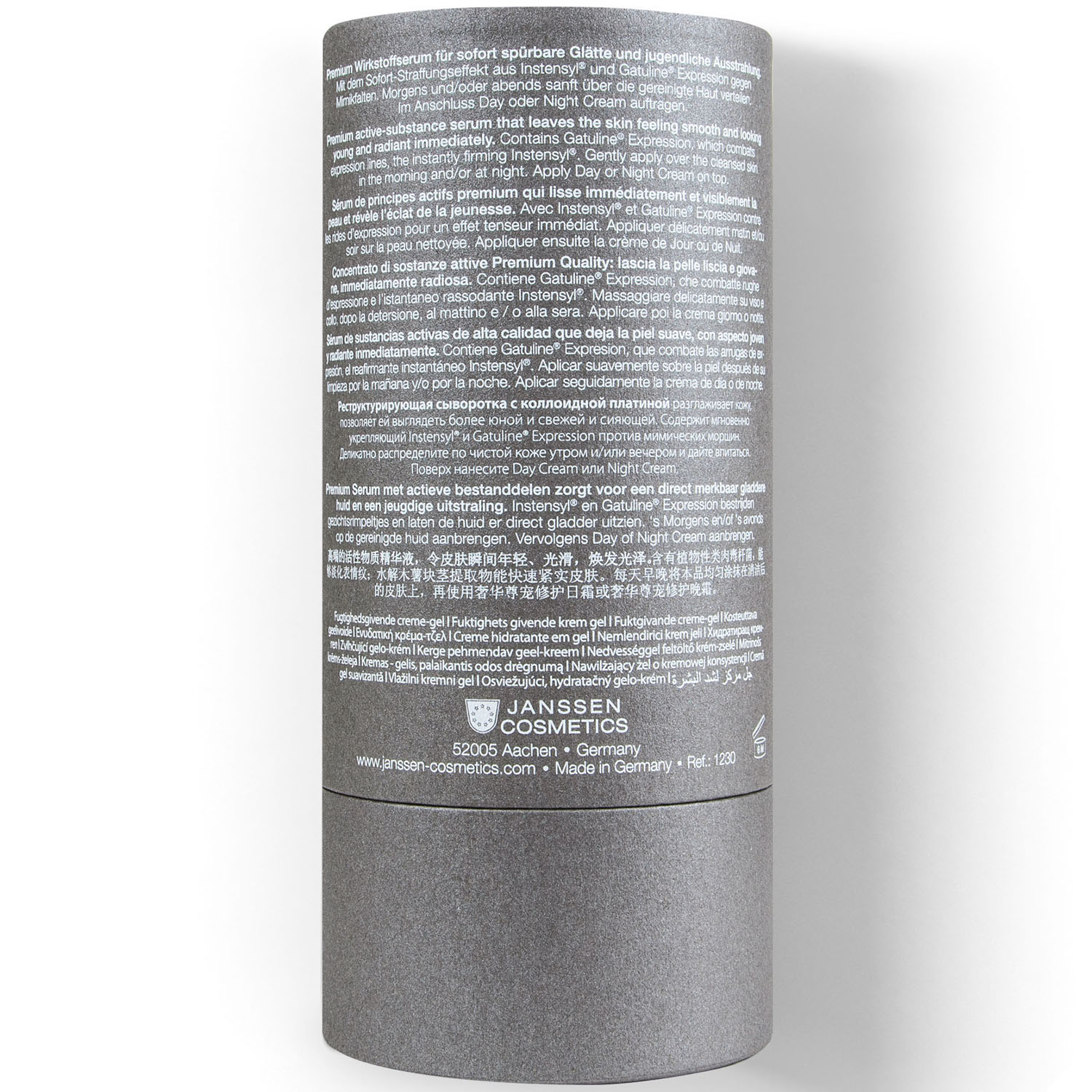 Янсен Косметикс Реструктурирующая сыворотка с коллоидной платиной Effect Serum, 30 мл (Janssen Cosmetics, Platinum Care) фото 3