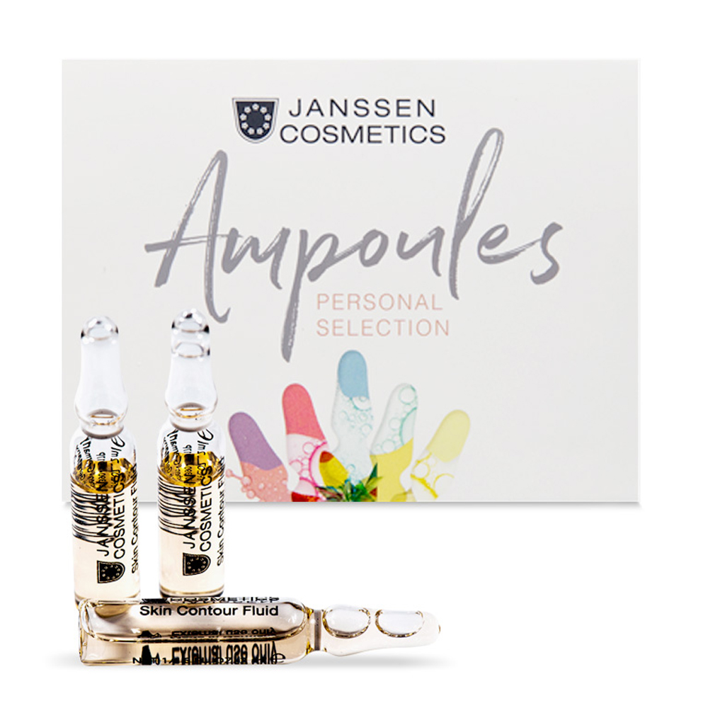 Янсен Косметикс Anti-age лифтинг-сыворотка с пептидами Skin Contour Fluid, 3 ампулы х 2 мл (Janssen Cosmetics, Ampoules) фото 0