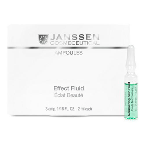 Янсен Косметикс Нормализующий концентрат для ухода за жирной кожей Normalizing Skin Fluid, 3 ампулы х 2 мл (Janssen Cosmetics, Ampoules) фото 0