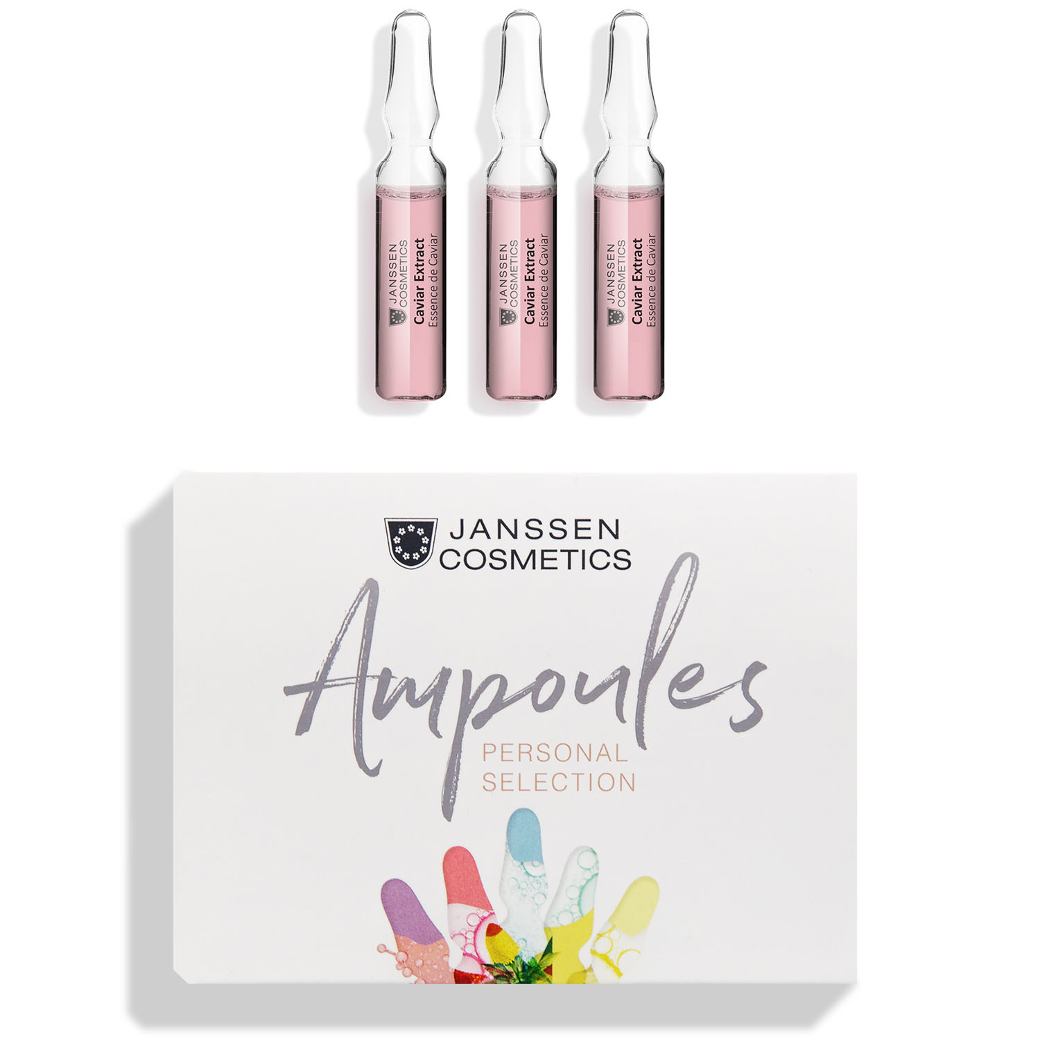 Janssen Cosmetics Экстракт икры супервосстановление Caviar extract, 3 х 2 мл (Janssen Cosmetics, Ampoules) janssen cosmetics набор средств с лифтинг эффектом сыворотка 3х2 мл экстракт икры 3x2 мл janssen cosmetics ampoules