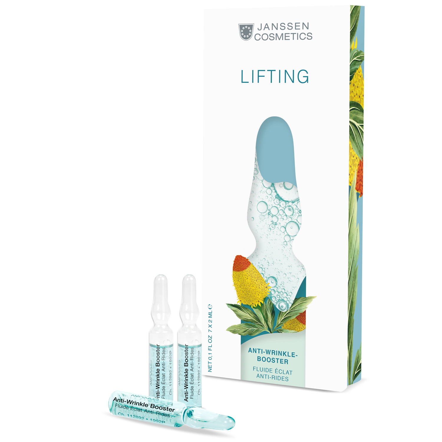 Janssen Cosmetics Реструктурирующая сыворотка в ампулах с лифтинг-эффектом Anti-Wrinkle Booster, 7х2 мл (Janssen Cosmetics, Ampoules)