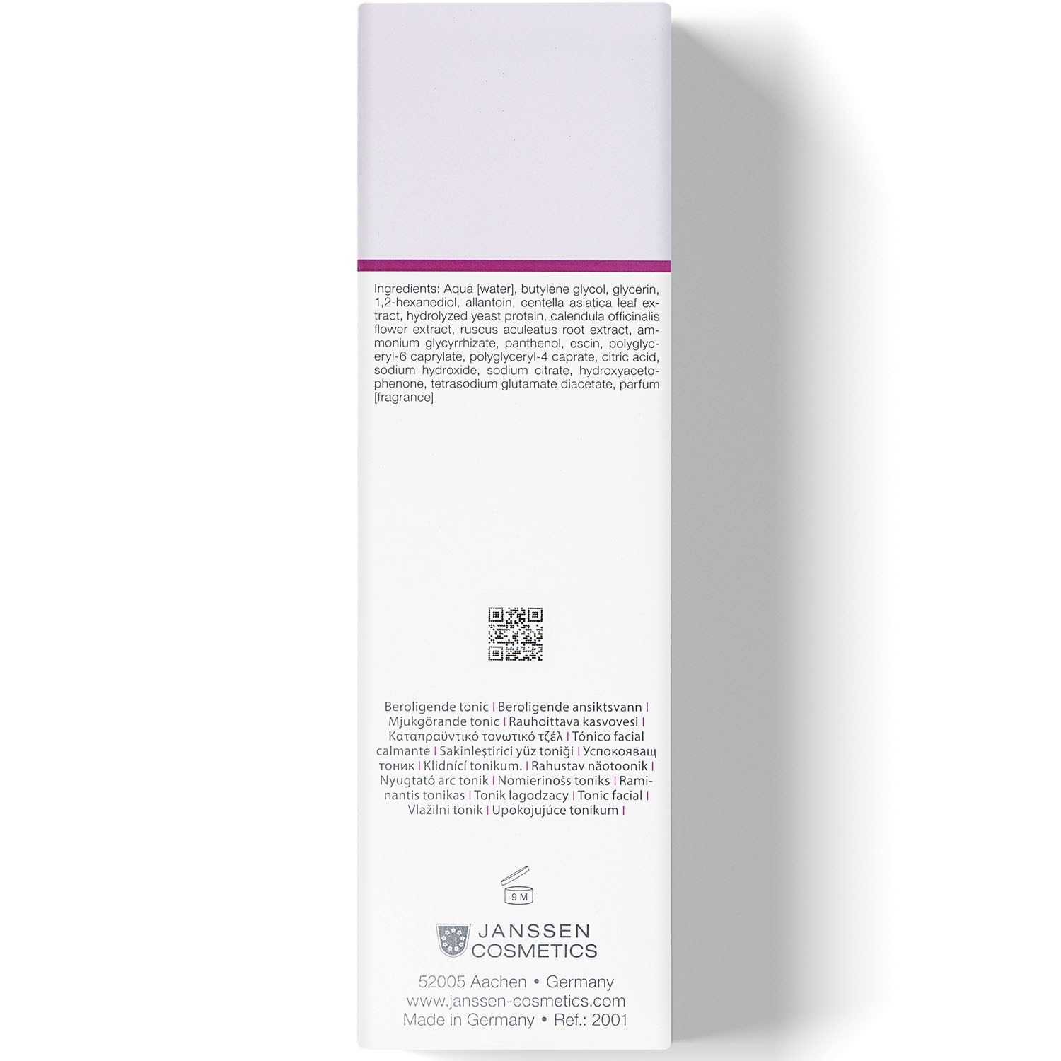 Янсен Косметикс Нежный успокаивающий тоник Soft Soothing Tonic, 200 мл (Janssen Cosmetics, Sensitive skin) Янсен Косметикс Нежный успокаивающий тоник Soft Soothing Tonic, 200 мл (Janssen Cosmetics, Sensitive skin) фото 2