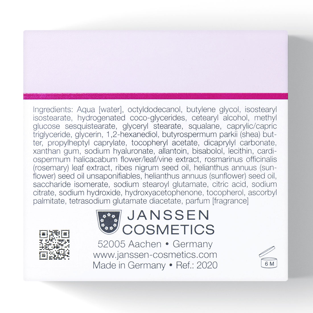 Янсен Косметикс Успокаивающий крем интенсивного действия Intense Calming Cream, 50 мл (Janssen Cosmetics, Sensitive skin) Янсен Косметикс Успокаивающий крем интенсивного действия Intense Calming Cream, 50 мл (Janssen Cosmetics, Sensitive skin) фото 2