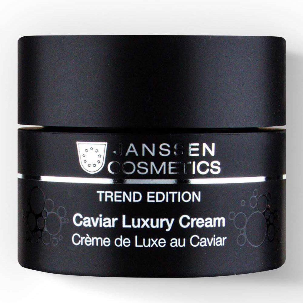 Янсен Косметикс Роскошный обогащенный крем с экстрактом чёрной икры Caviar Luxury Cream, 50 мл (Janssen Cosmetics, Trend Edition) фото 0