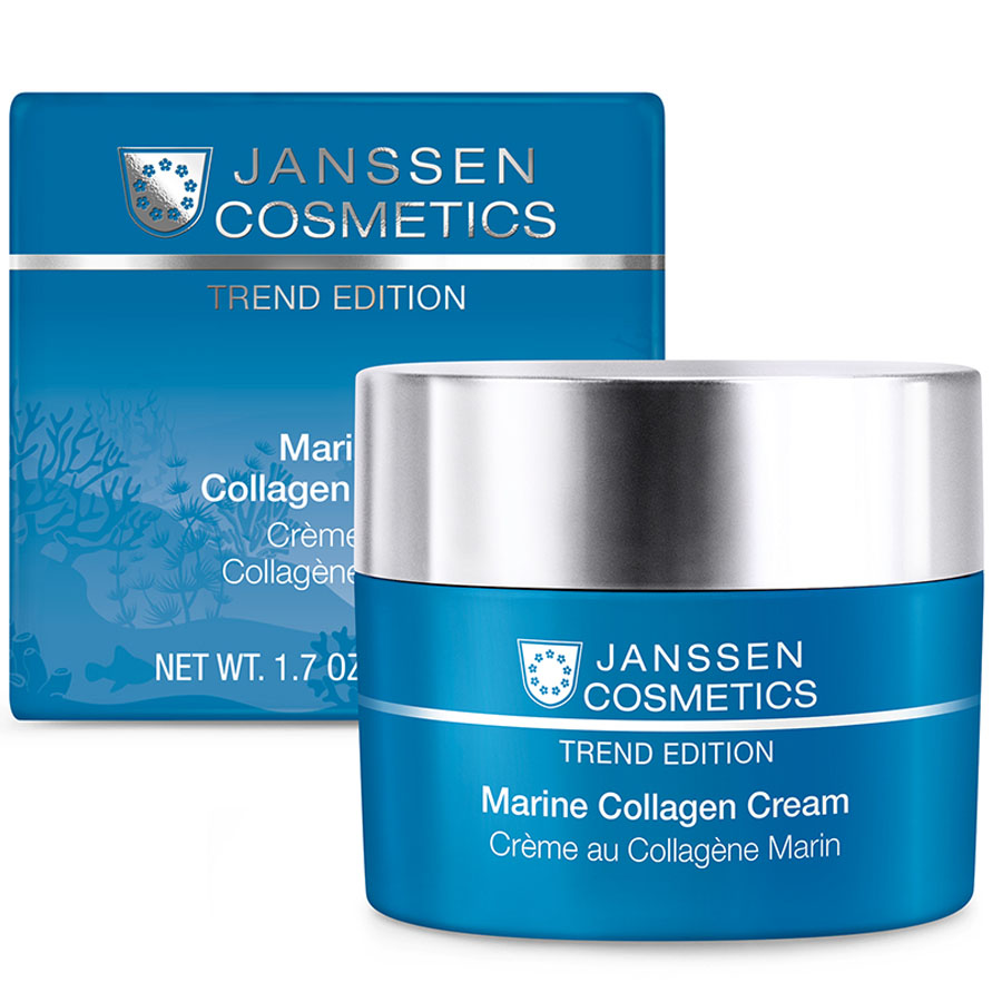 Janssen Cosmetics Укрепляющий лифтинг-крем с морским коллагеном Marine Collagen Cream, 50 мл (Janssen Cosmetics, Trend Edition)