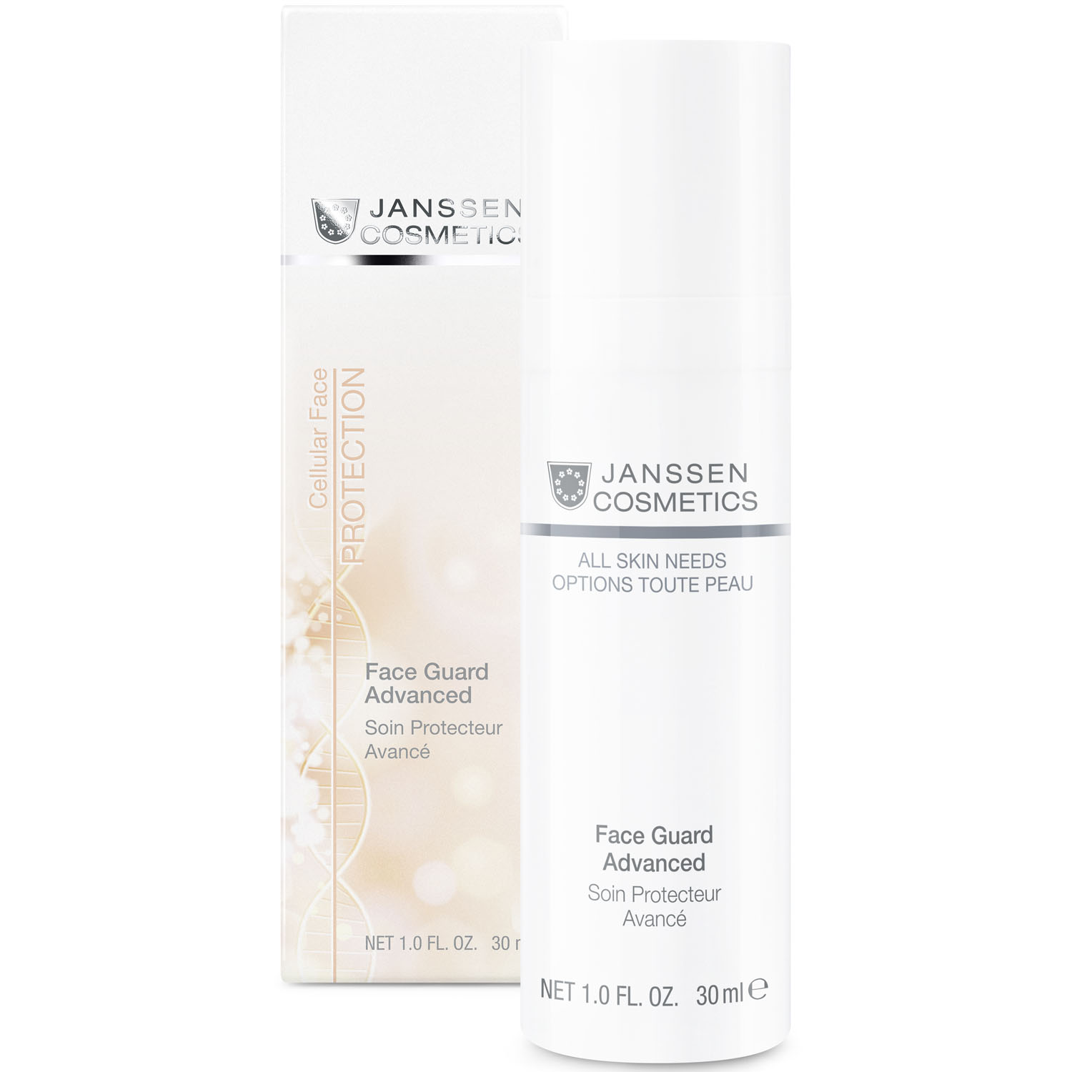 Janssen Cosmetics Легкая солнцезащитная основа SPF 30 с UVA-, UVB- и IR-защитой Face Guard Advanced, 30 мл (Janssen Cosmetics, All skin needs)