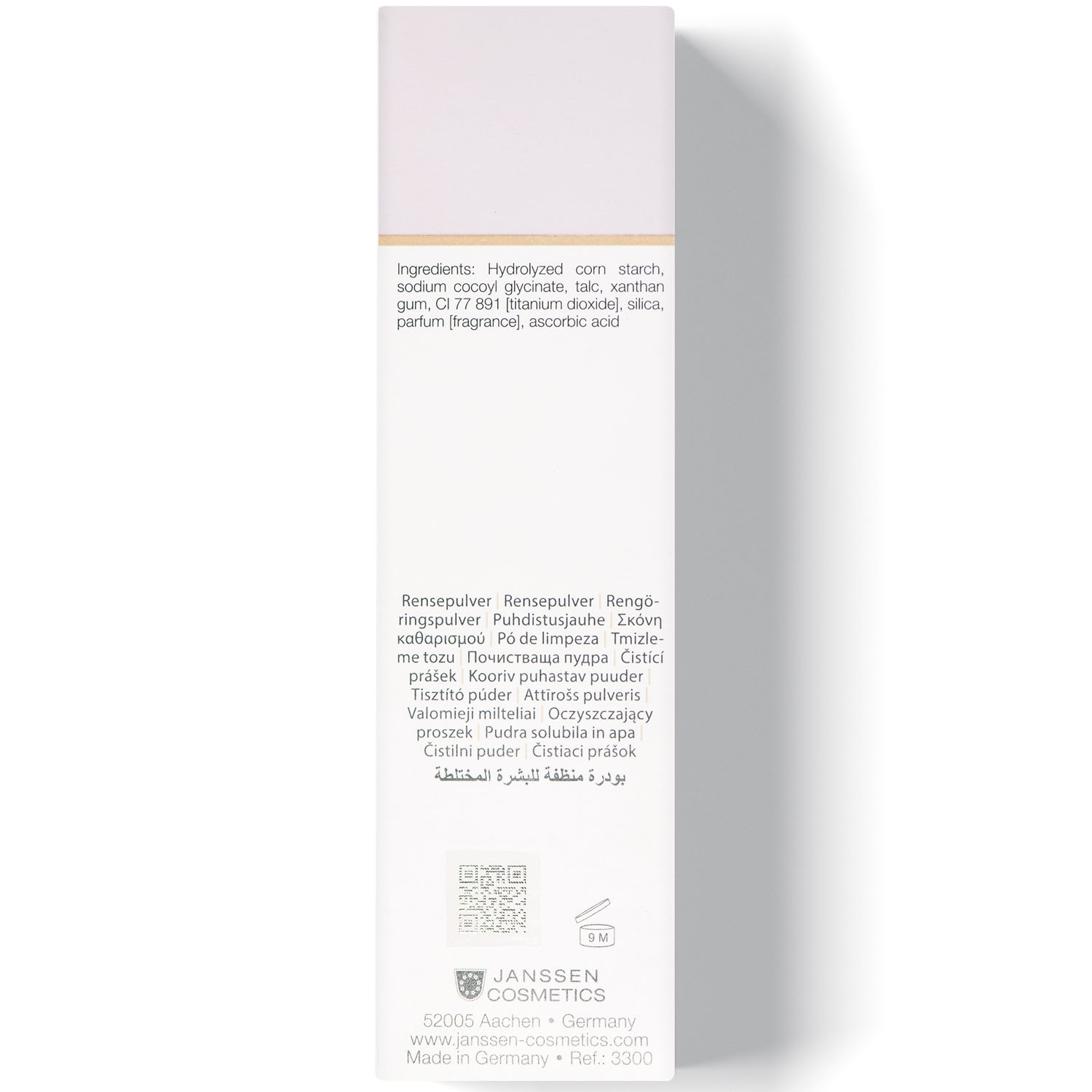 Янсен Косметикс Осветляющая очищающая пудра Melafadin Cleansing Powder, 60 г (Janssen Cosmetics, Fair Skin) фото 2