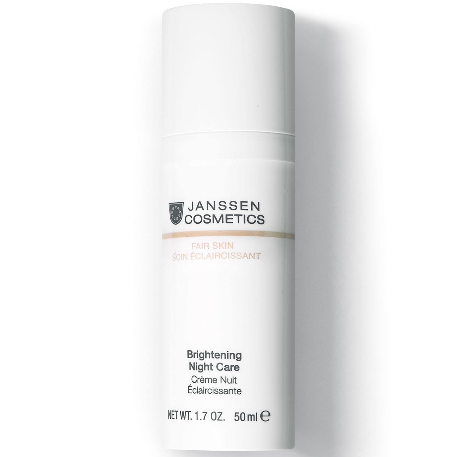 Janssen Cosmetics Осветляющий ночной крем Brightening Night Care, 50 мл (Janssen Cosmetics, Fair Skin) janssen cosmetics пилинг крем fair skin brightening exfoliator для выравнивания цвета лица 50 мл