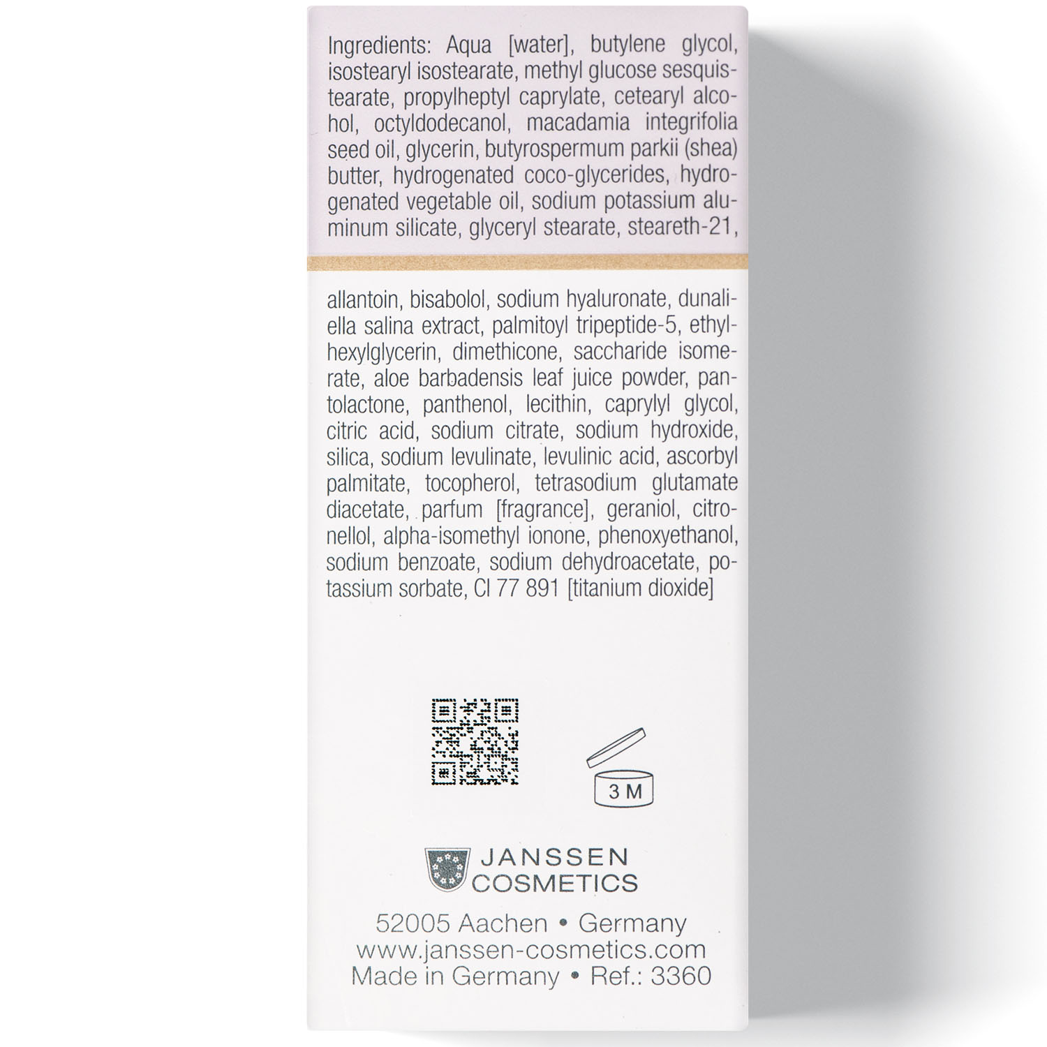 Янсен Косметикс Универсальный увлажняющий крем для глаз от темных кругов, отеков и морщин Dark Circle Eye Cream, 15 мл (Janssen Cosmetics, Fair Skin) фото 3