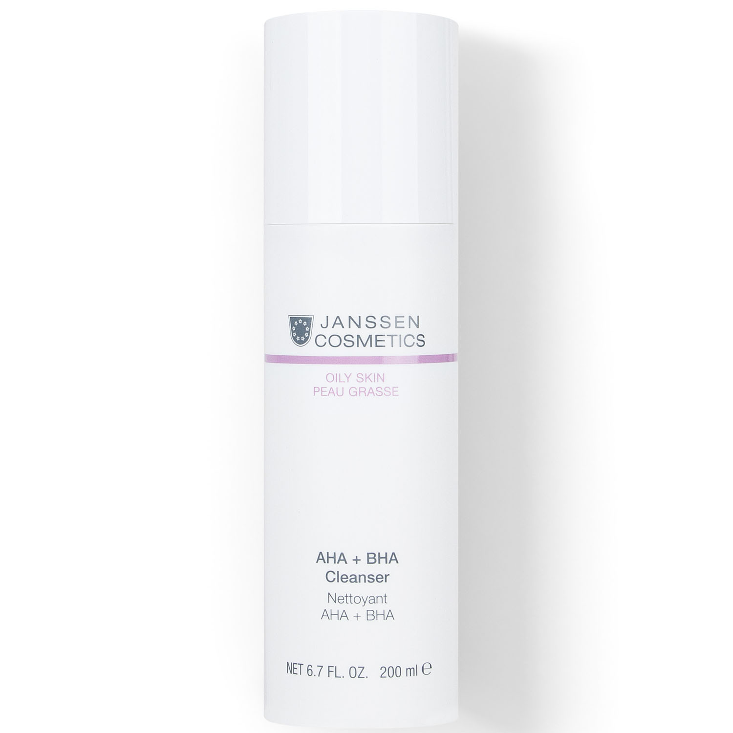 Янсен Косметикс Очищающая эмульсия AHA + BHA Cleanser, 200 мл (Janssen Cosmetics, Oily skin) фото 0
