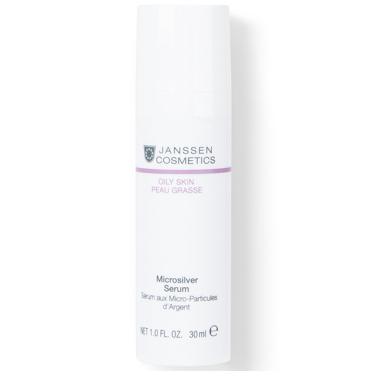 janssen cosmetics сыворотка с bha для проблемной кожи purifying bha serum 30 мл janssen cosmetics oily skin Janssen Cosmetics Сыворотка с антибактериальным действием Microsilver Serum, 30 мл (Janssen Cosmetics, Oily skin)