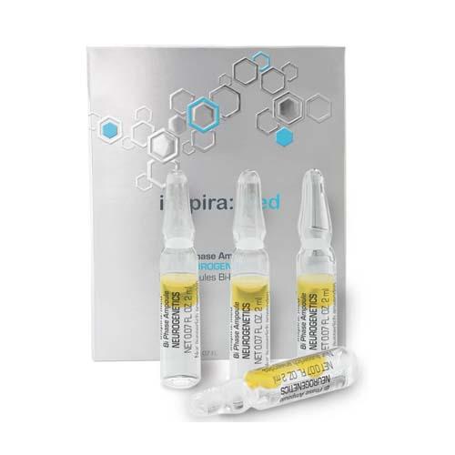 Inspira Cosmetics Двухфазная сыворотка для экспресс - восстановления Bi Phase Ampoules Neurogenetics, 14 x 2 мл. фото