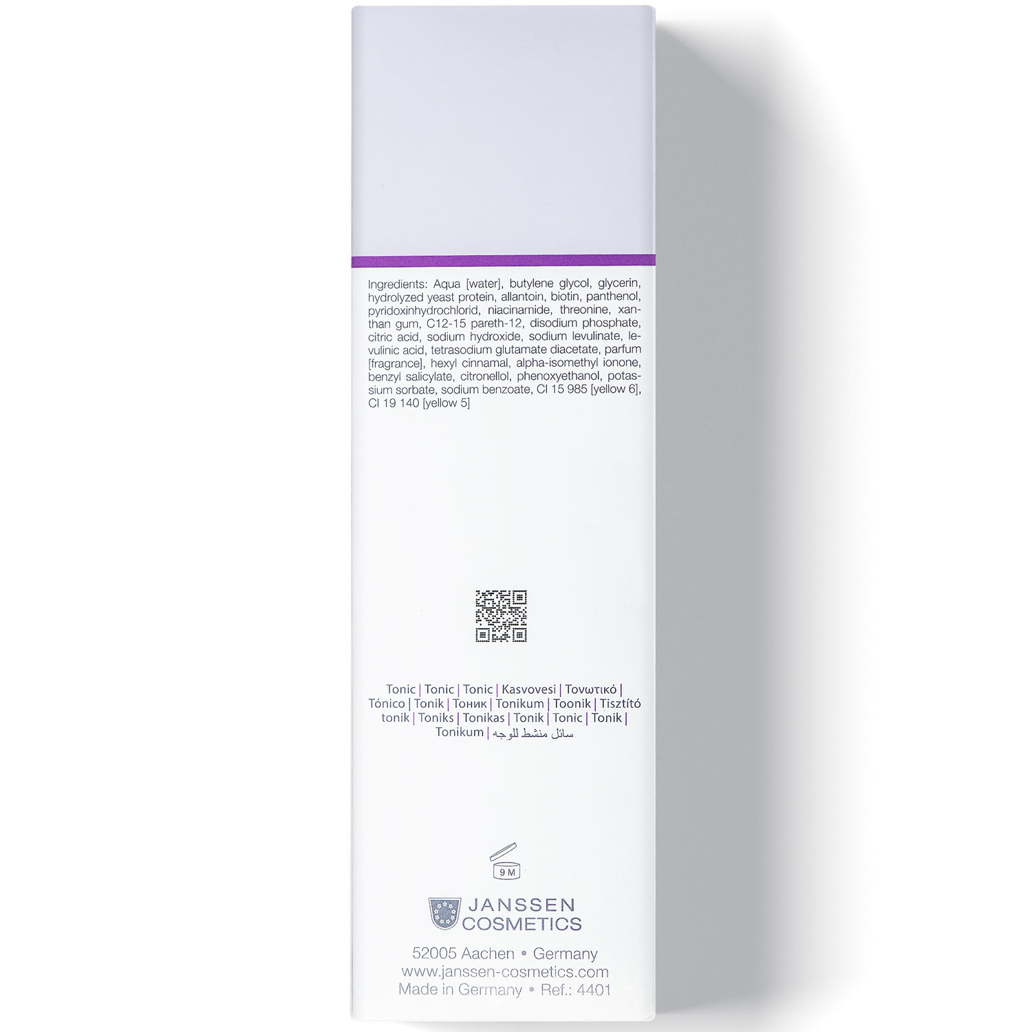 Янсен Косметикс Тоник для жирной кожи с акне Purifying Tonic Lotion, 200 мл (Janssen Cosmetics, Oily skin) фото 3