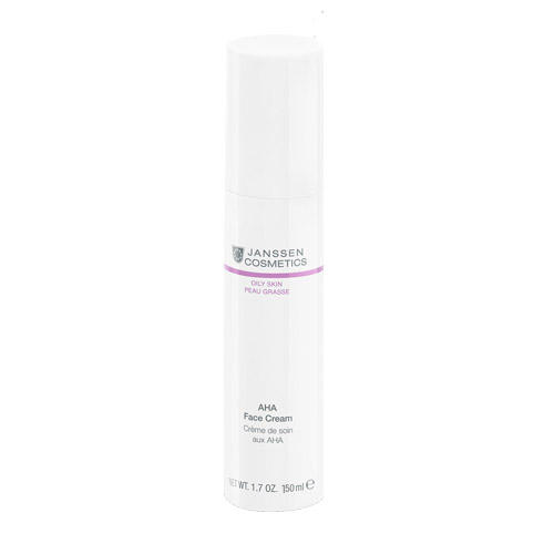 AHA face cream Легкий активный крем с фруктовыми кислотами для жирной кожи 150 мл (Janssen, Oily skin) AHA face cream Легкий активный крем с фруктовыми кислотами для жирной кожи 150 мл (Janssen, Oily skin)