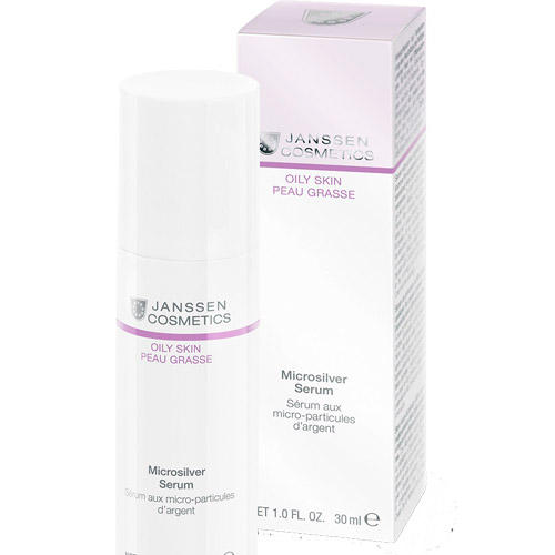 Microsilver serum Сыворотка с антибактериальным действием для жирной, воспаленной кожи 50 мл (Janssen, Oily skin) Microsilver serum Сыворотка с антибактериальным действием для жирной, воспаленной кожи 50 мл (Janssen, Oily skin)