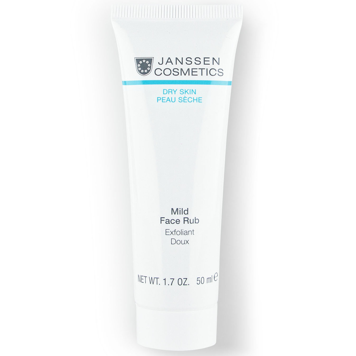 Janssen Cosmetics Мягкий скраб с гранулами жожоба Mild Face Rub, 50 мл (Janssen Cosmetics, Dry Skin)