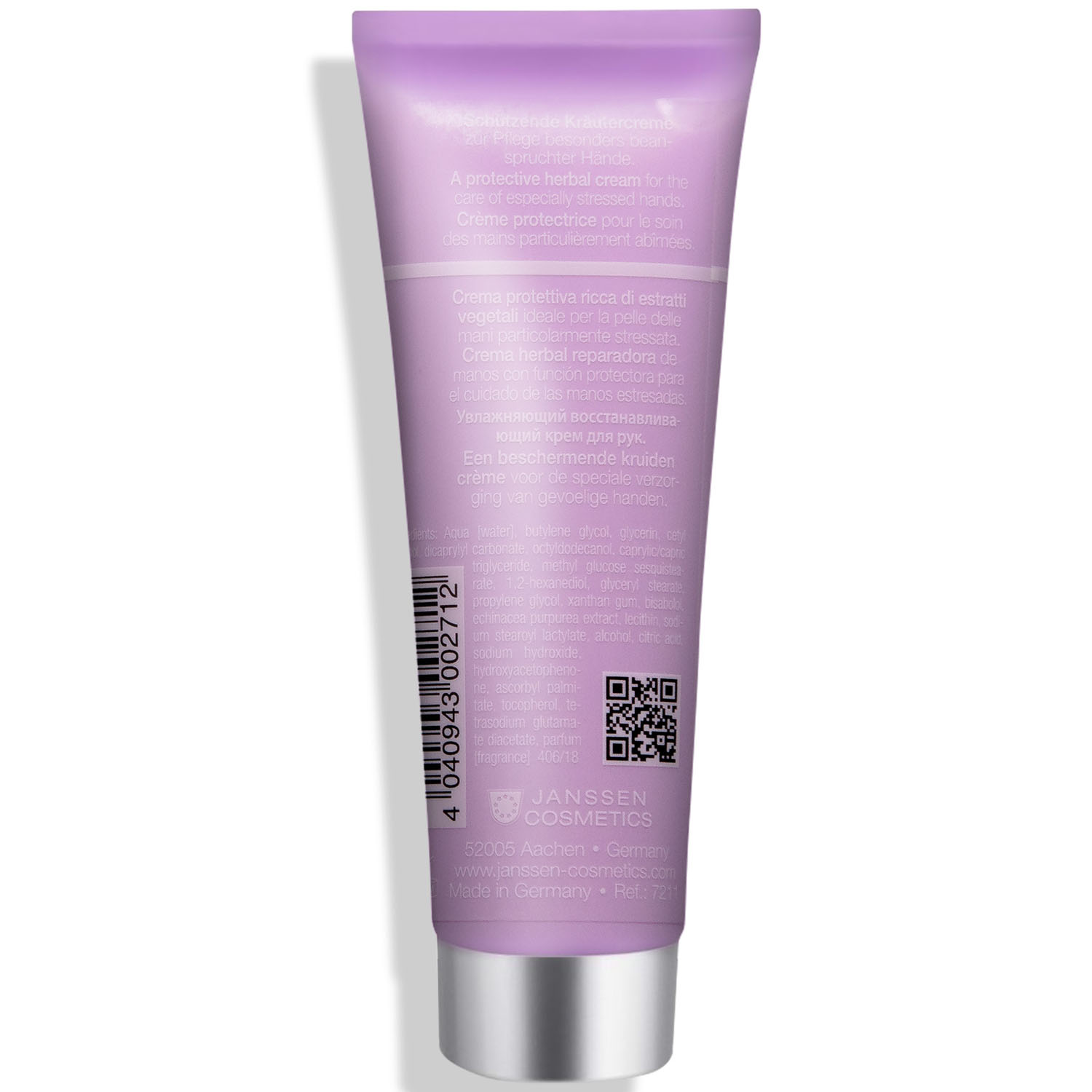 Янсен Косметикс Увлажняющий восстанавливающий крем для рук Hand Care Cream, 50 мл (Janssen Cosmetics, Body) фото 3