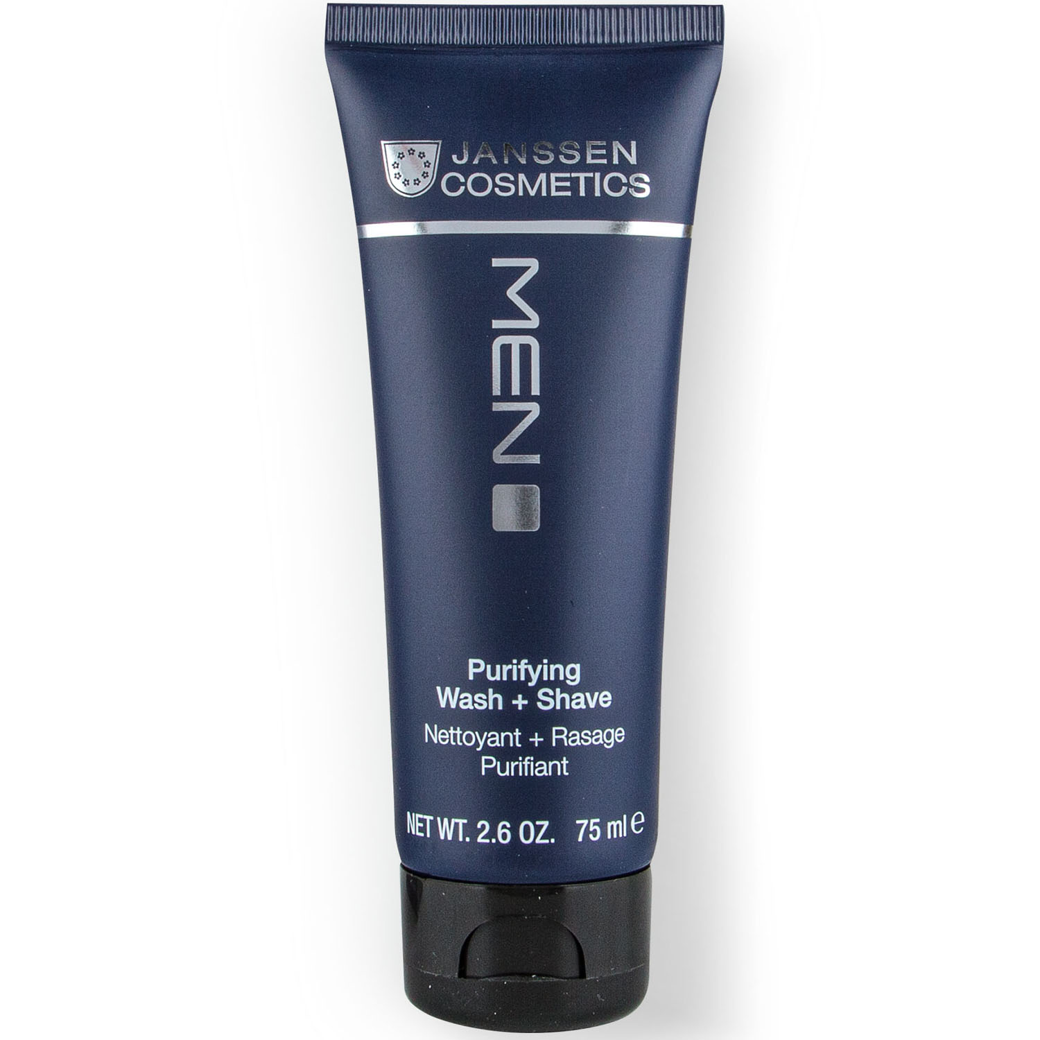 Янсен Косметикс Нежный крем для умывания и бритья Purifying Wash & Shave, 75 мл (Janssen Cosmetics, Men) фото 0