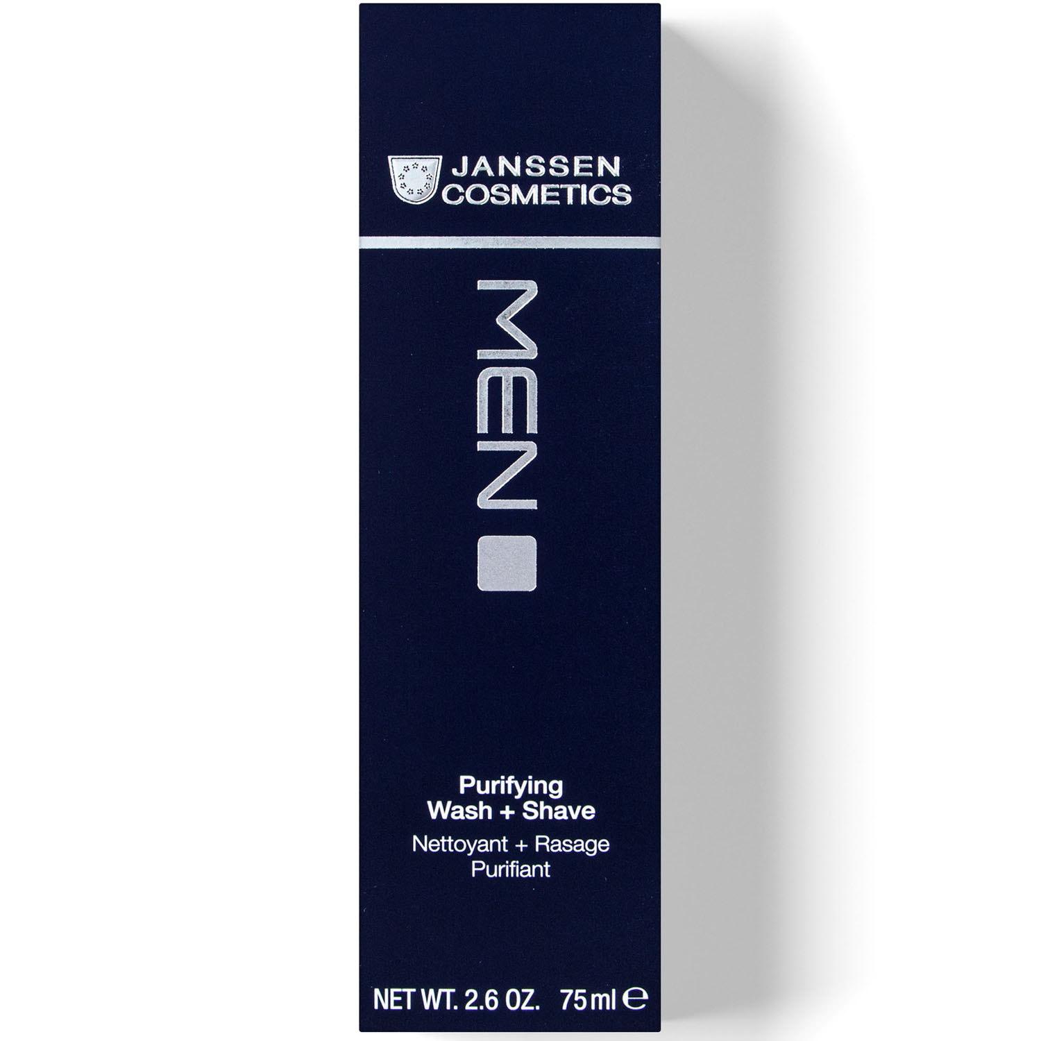 Янсен Косметикс Нежный крем для умывания и бритья Purifying Wash & Shave, 75 мл (Janssen Cosmetics, Men) фото 2