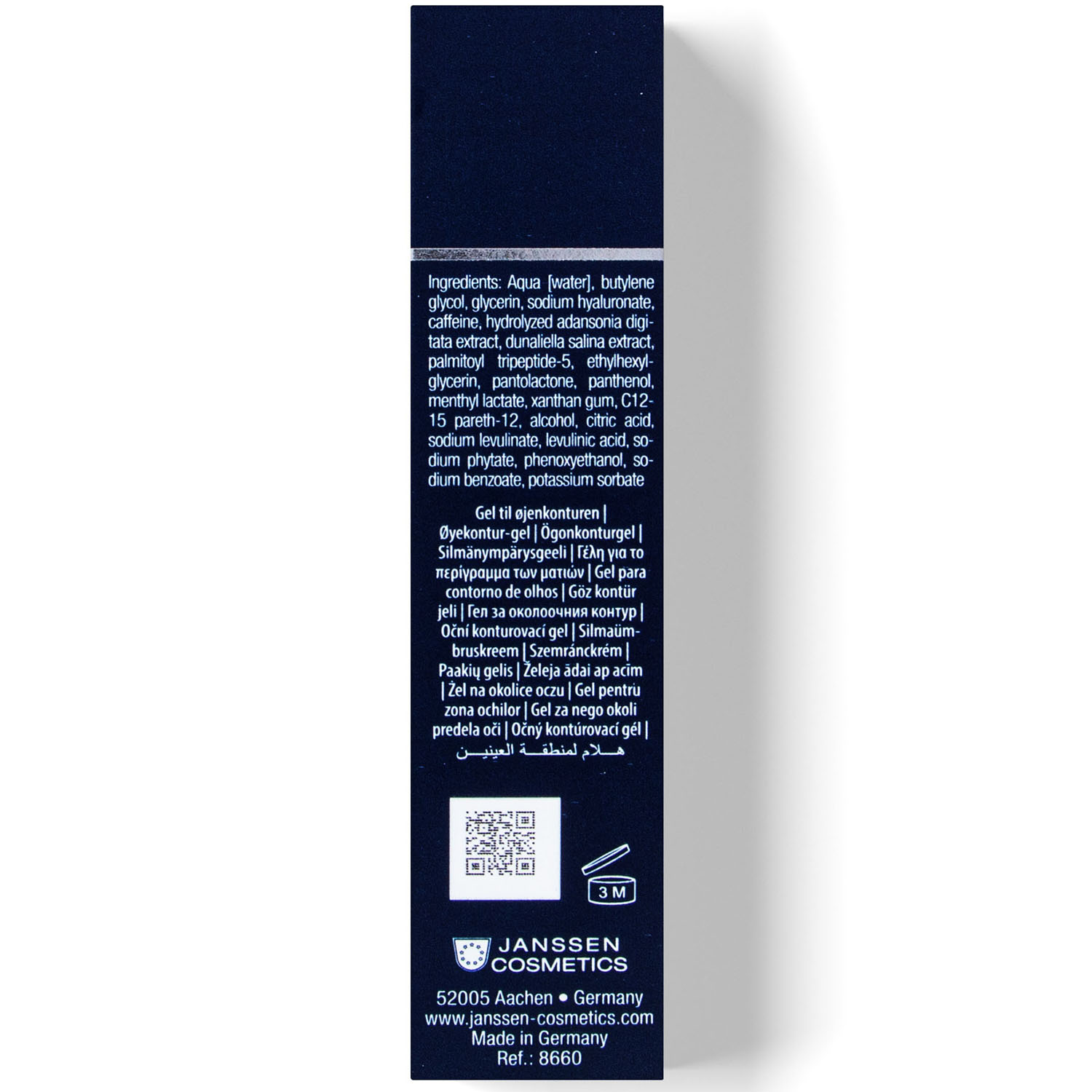 Янсен Косметикс Ревитализирующий роликовый аппликатор для глаз с мгновенным охлаждающим эффектом Energizing Eye Roll-On, 15 мл (Janssen Cosmetics, Men) фото 2