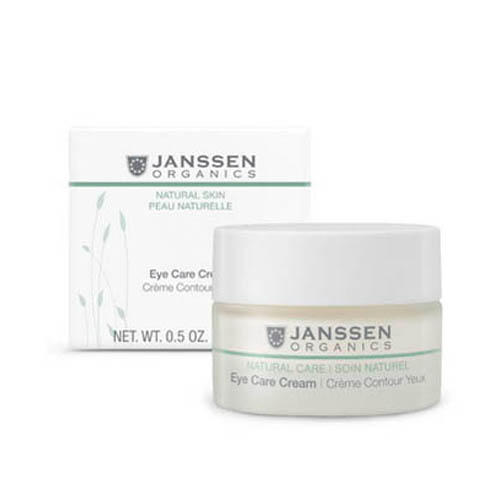 Янсен Косметикс Разглаживающий и укрепляющий крем для ухода за кожей вокруг глаз 15 мл (Janssen Cosmetics, Organics) фото 0