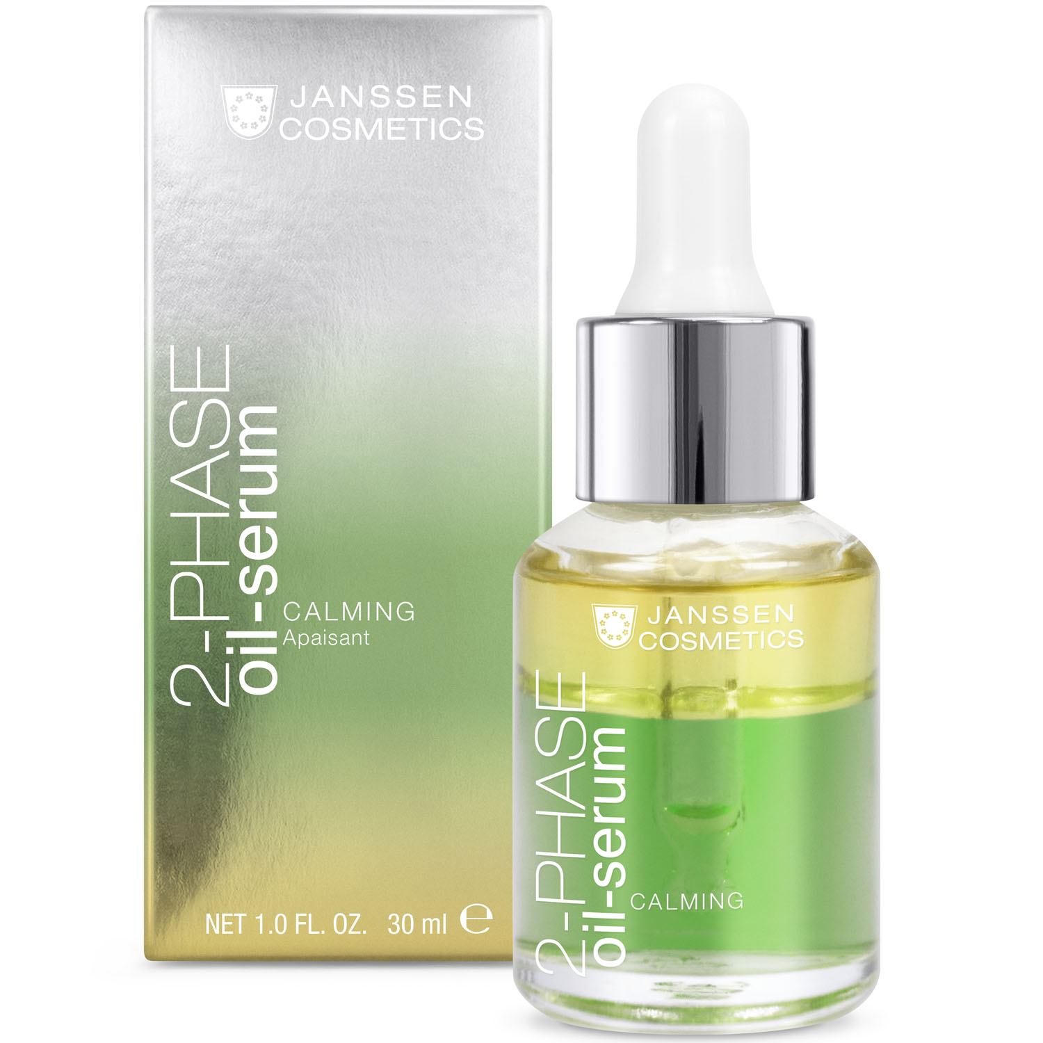 Janssen Cosmetics Двухфазная успокаивающая сыворотка 2-Phase Oil Serum Calming, 30 мл (Janssen Cosmetics, Trend Edition)