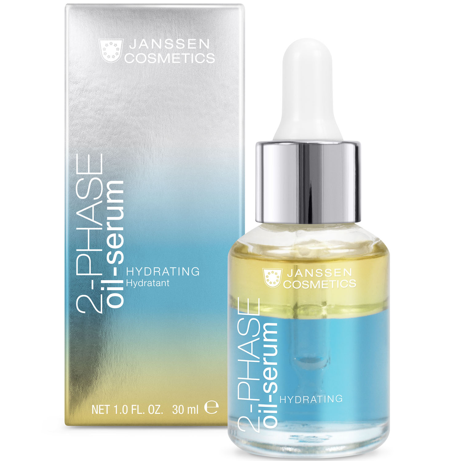 Янсен Косметикс Двухфазная увлажняющая сыворотка Moisturising 2-Phase Serum, 30 мл (Janssen Cosmetics, Trend Edition) фото 0
