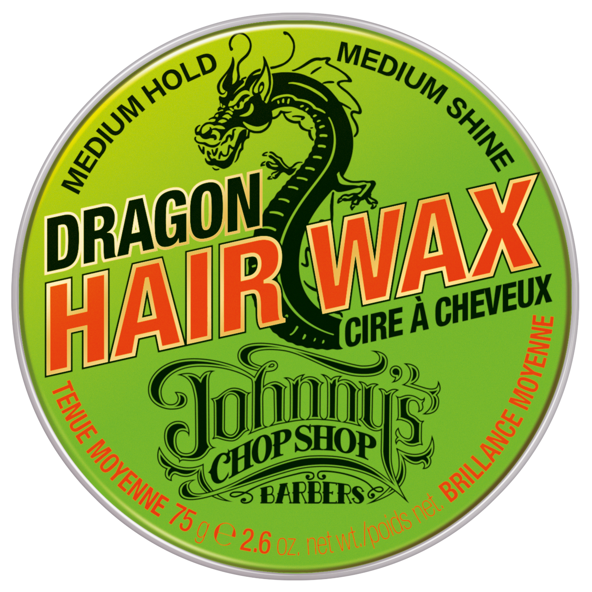 Джоннис Чоп Шоп Воск для волос средней фиксации Dragon Hair Wax, 75 гр. (Johnny's Chop Shop, Style) фото 0
