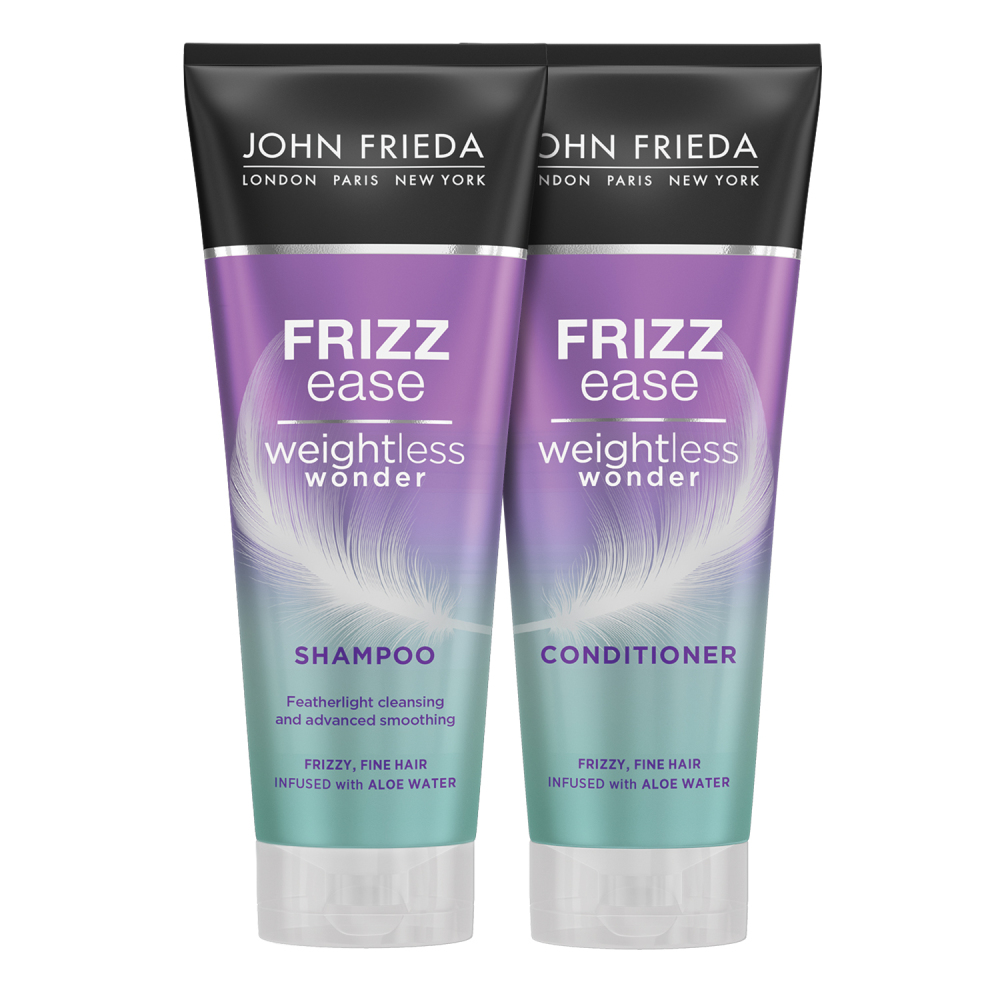 Джон Фрида Легкий питательный кондиционер для придания гладкости и дисциплины тонких волос Weigkletless Wonder 250 мл (John Frieda, Frizz Ease) фото 6