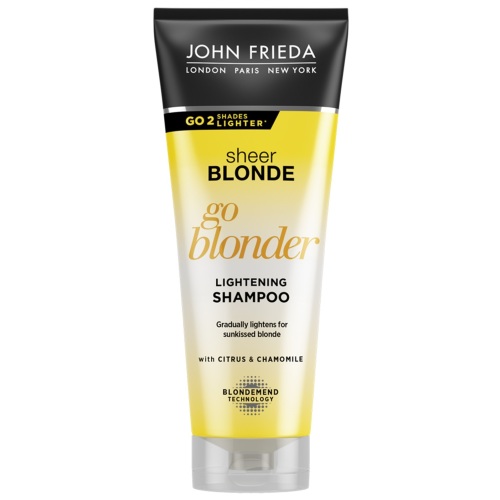 Джон Фрида Шампунь Blonde Go Blonder осветляющий для натуральных, мелированных и окрашенных волос 250 мл (John Frieda, Sheer Blonde) фото 2
