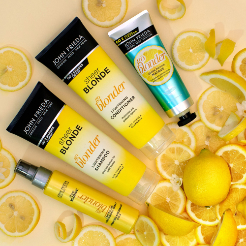 Джон Фрида Кондиционер осветляющий для натуральных, мелированных и окрашенных волос Go Blonder Lightening Conditioner, 250 мл (John Frieda, Sheer Blonde) фото 5