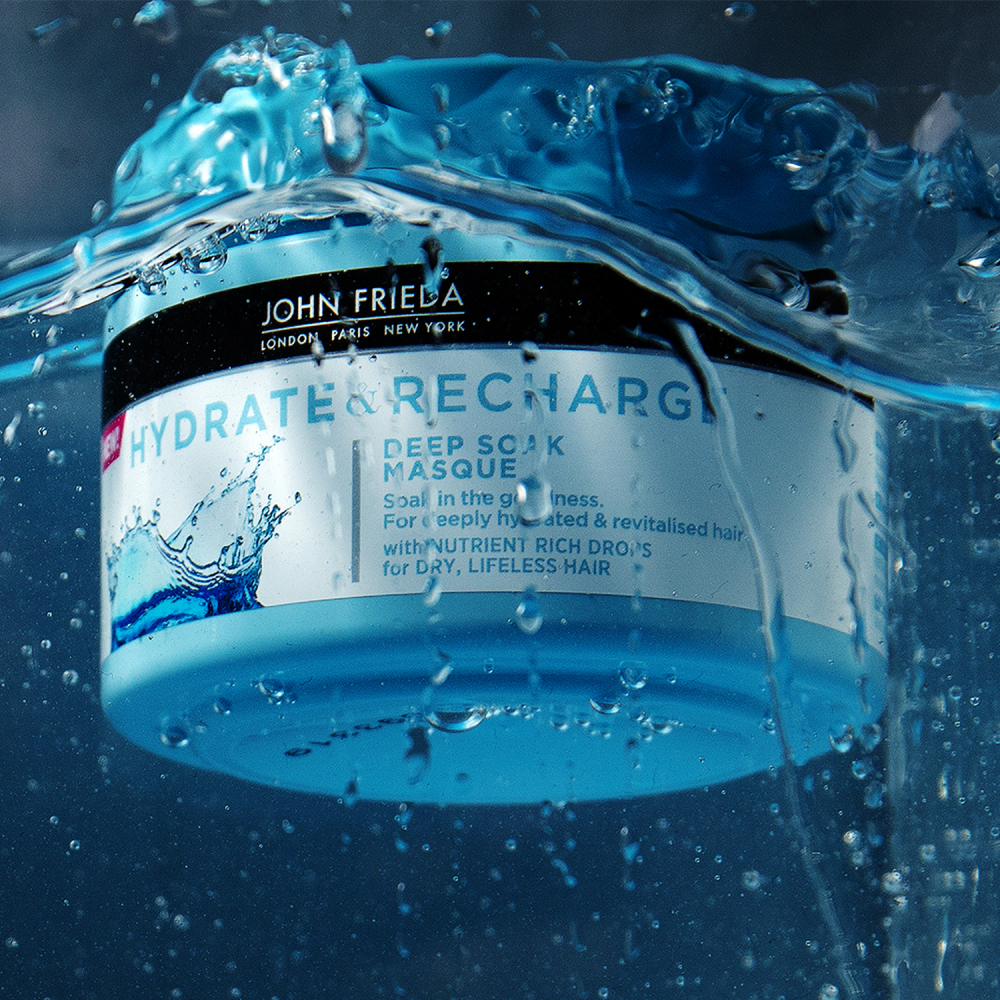 Джон Фрида Маска для увлажнения и питания волос 250 мл (John Frieda, Hydrate&Recharge) фото 8